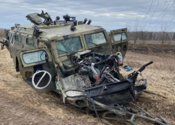 Очередная порция уничтоженной российской техники