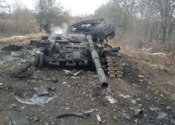 Под Киевом разбежалась огромная колонна оккупантов