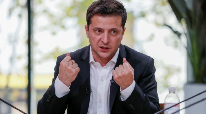 Владимир Зеленский перед парламентом Израиля