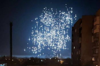 Небо над Донецком сейчас выглядит так