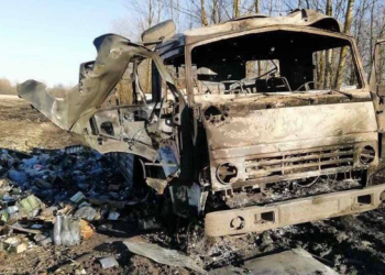 уничтожили колону ВС РФ