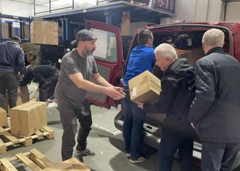 В Бравары поступила гуманитарная помощь из Хорватии, Польши и Эстонии (фото)