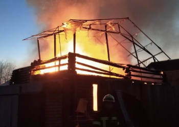 В Киеве произошло возгорание в трех жилых домах