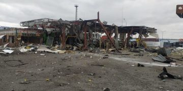 Село вблизи Киева россияне превратили в руины и пожарища