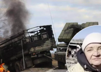 Россиянка в Гостомеле о военных РФ