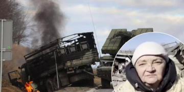 Россиянка в Гостомеле о военных РФ