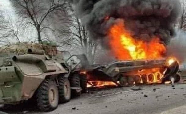 Русские войска начали бой друг с другом под Севериновкой на Киевщине