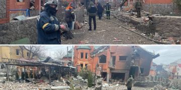 В Белой Церкви Киевской области в результате авиаудара войск Российской Федерации повреждены 20 домов