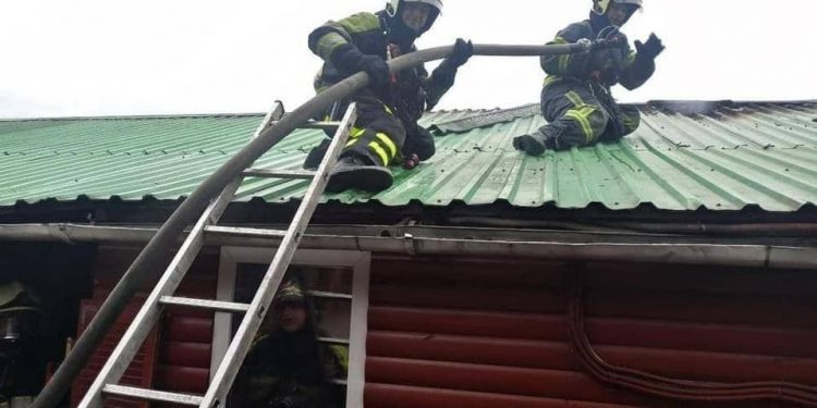 В столице на Автозаводской сгорел ресторан “Каспий”.