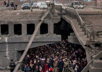 Жуткое фото из Ирпеня