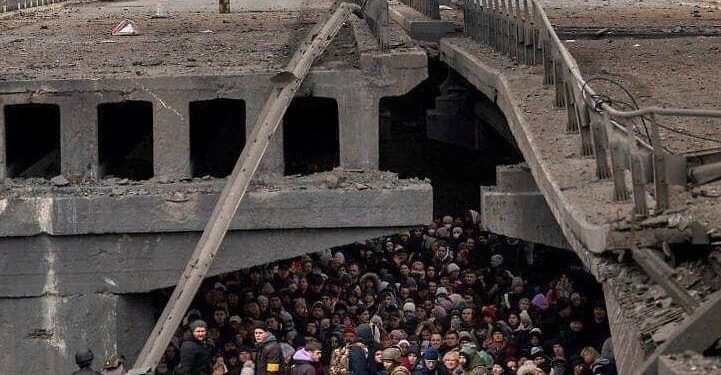 Жуткое фото из Ирпеня