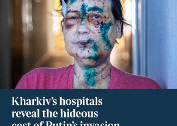 Британская The Times показала лицо войны в Украине