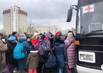 Энергодар. Эвакуация