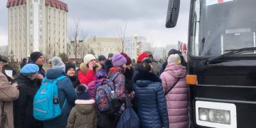 Энергодар. Эвакуация