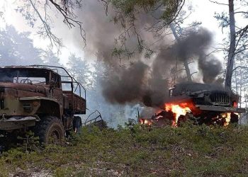 Еще металлолом от российский оккупантов