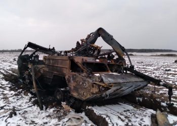 Уничтоженная ЗРК “Оса” оккупантов