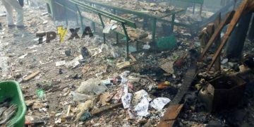 В Золочеве весь день не прекращаются обстрелы