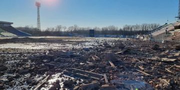 Чернигов. Стадион имени Юрия Гагарина