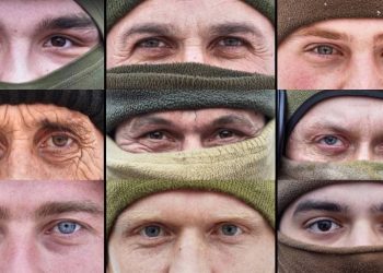 Самые храбрые глаза в мире! Глаза украинских защитников!