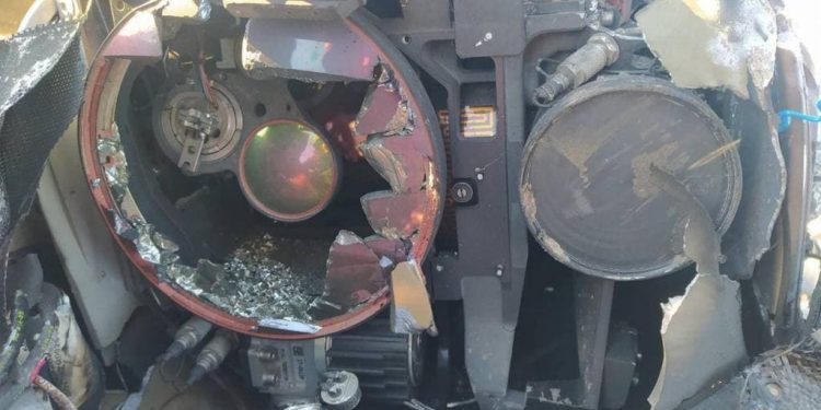 Был сбит российский беспилотник “Форпост”.