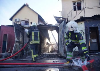 Пожар на Подоле. Киев