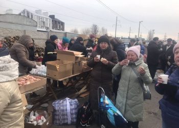 20 автобусов из Бучи прибыли в Белогородку