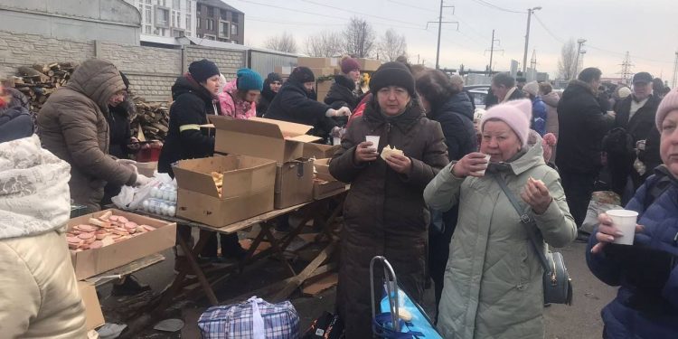 20 автобусов из Бучи прибыли в Белогородку