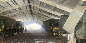 Колонна российских техники с боеприпасами шла к оккупантам.