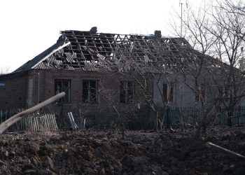 Улицы Краматорска после обстрелов