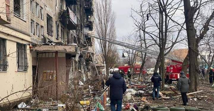 Спасенные из дома на Оболони