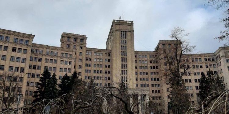 Харьковский национальный университет им. В.Н. Каразина обстреляли