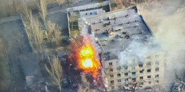 Уничтожение оккупантов полком “Азов”