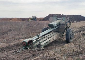 Наши разбили арту оккупантов