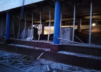 Пожар жилого дома в Киеве