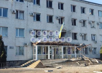 Мощный обстрел в Донецкой области