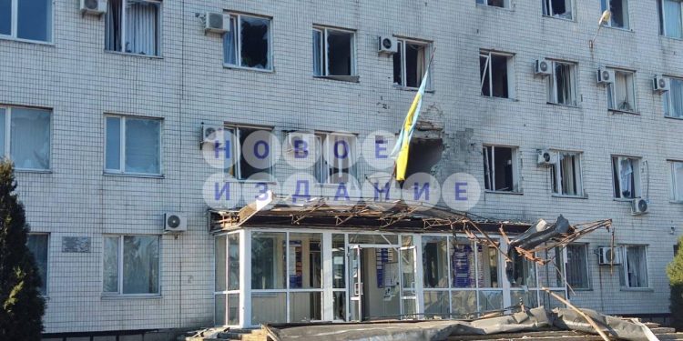 Мощный обстрел в Донецкой области