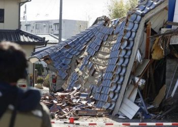 На северо-востоке Японии произошло землетрясение