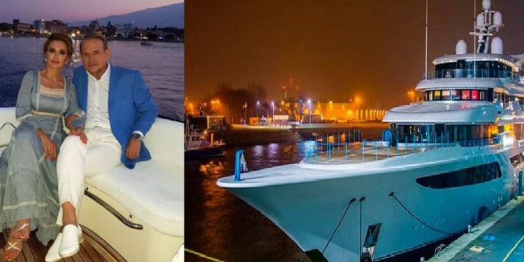 В Хорватии арестовали 92-метровую яхту Медведчука.