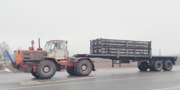 Украинские фермеры затрофеили РСЗО “Ураган”