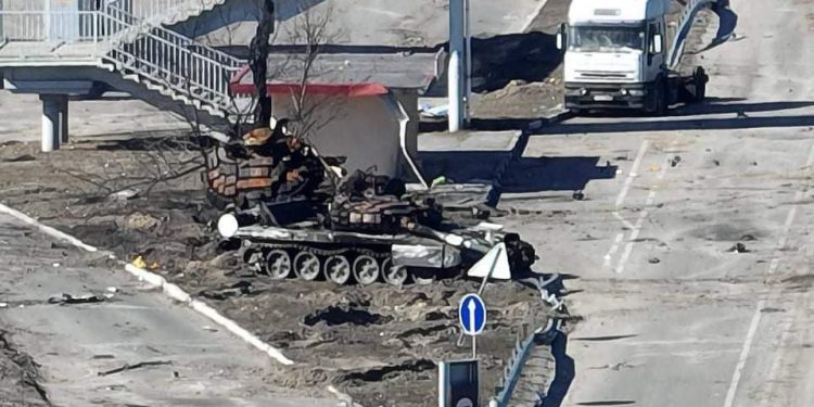 Уничтоженная техника российских оккупантов