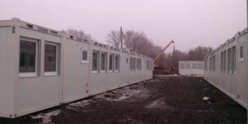 Для переселенцев установят временные мини-дома
