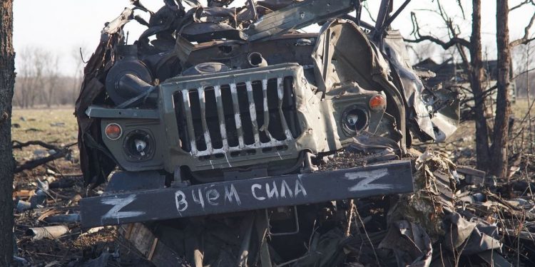 28-я бригада уничтожила технику россиян