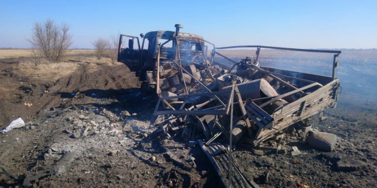 Оккупанты навсегда застряла в полях Черниговской области