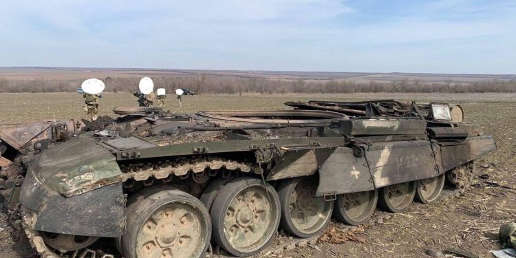 Николаев, разбитые оккупанты