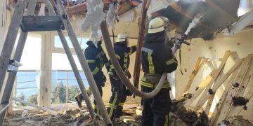 Утренний обстрел Одессы