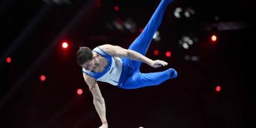 Украинские гимнасты получили четыре награды на этапе Кубка мира в Каире.