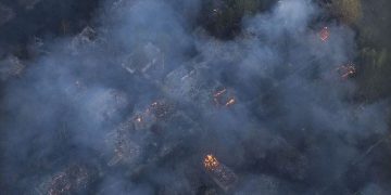 Пожары в зоне ЧАЭС