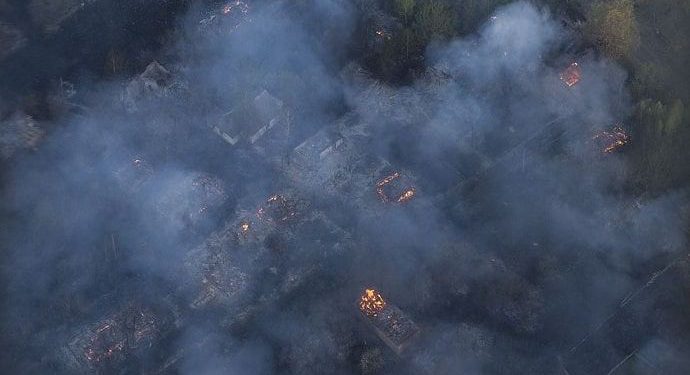 Пожары в зоне ЧАЭС