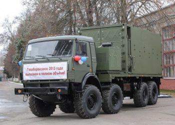 Командный пункт новейшей российской «Красуха-4»