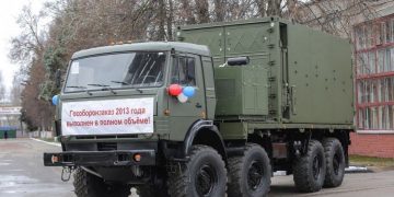 Командный пункт новейшей российской «Красуха-4»